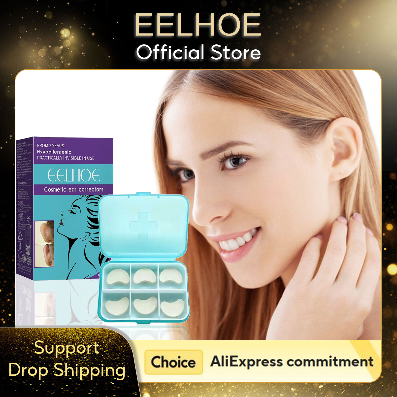 Beauty And Makeup Quotes - EELHOE 6/18/30PCS Ear Support Patch V-Face