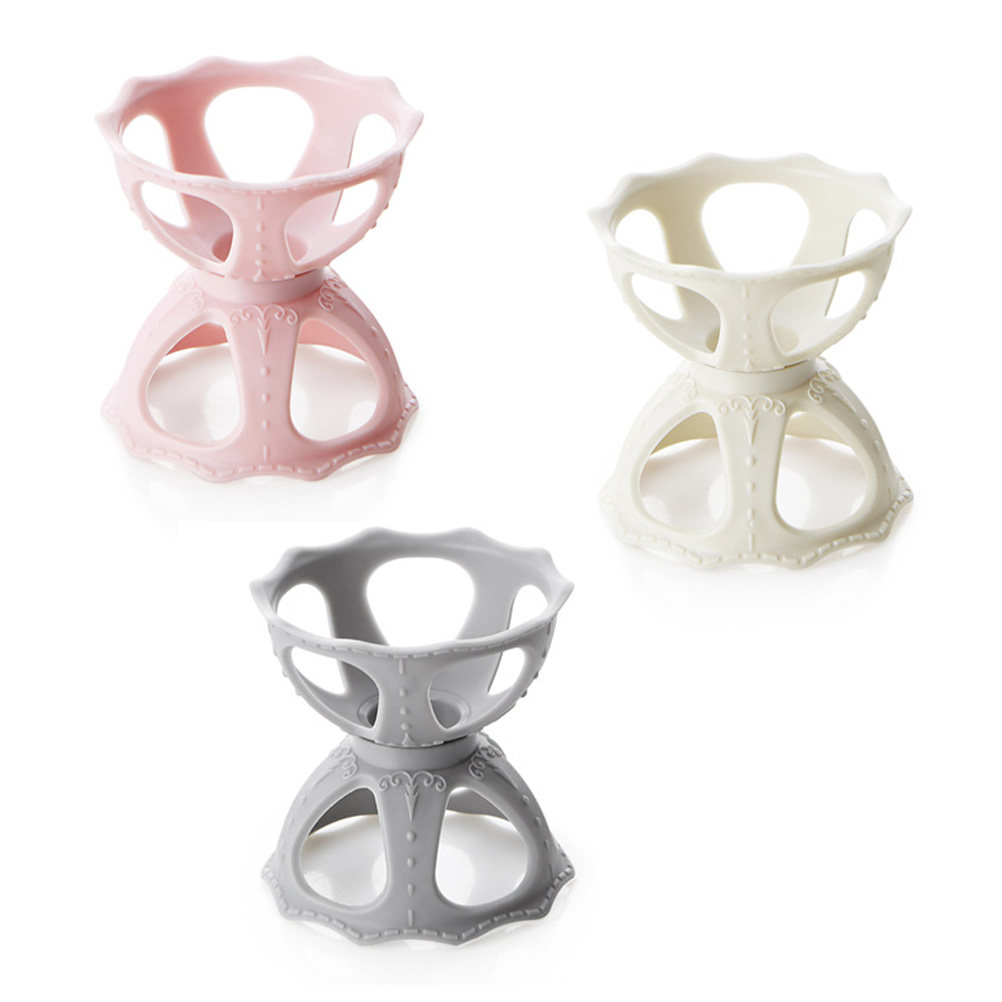 Beauty Makeup Vanity - 3Pcs Powder Puff Bracket Makeup Sponge
