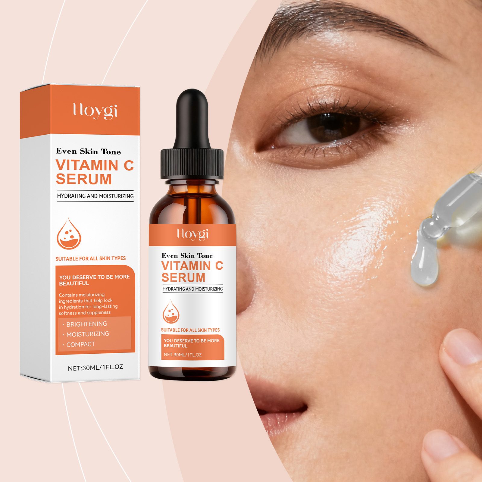 Vitamin C Serum Face - Vitamin C Serum for Face Hyaluronic