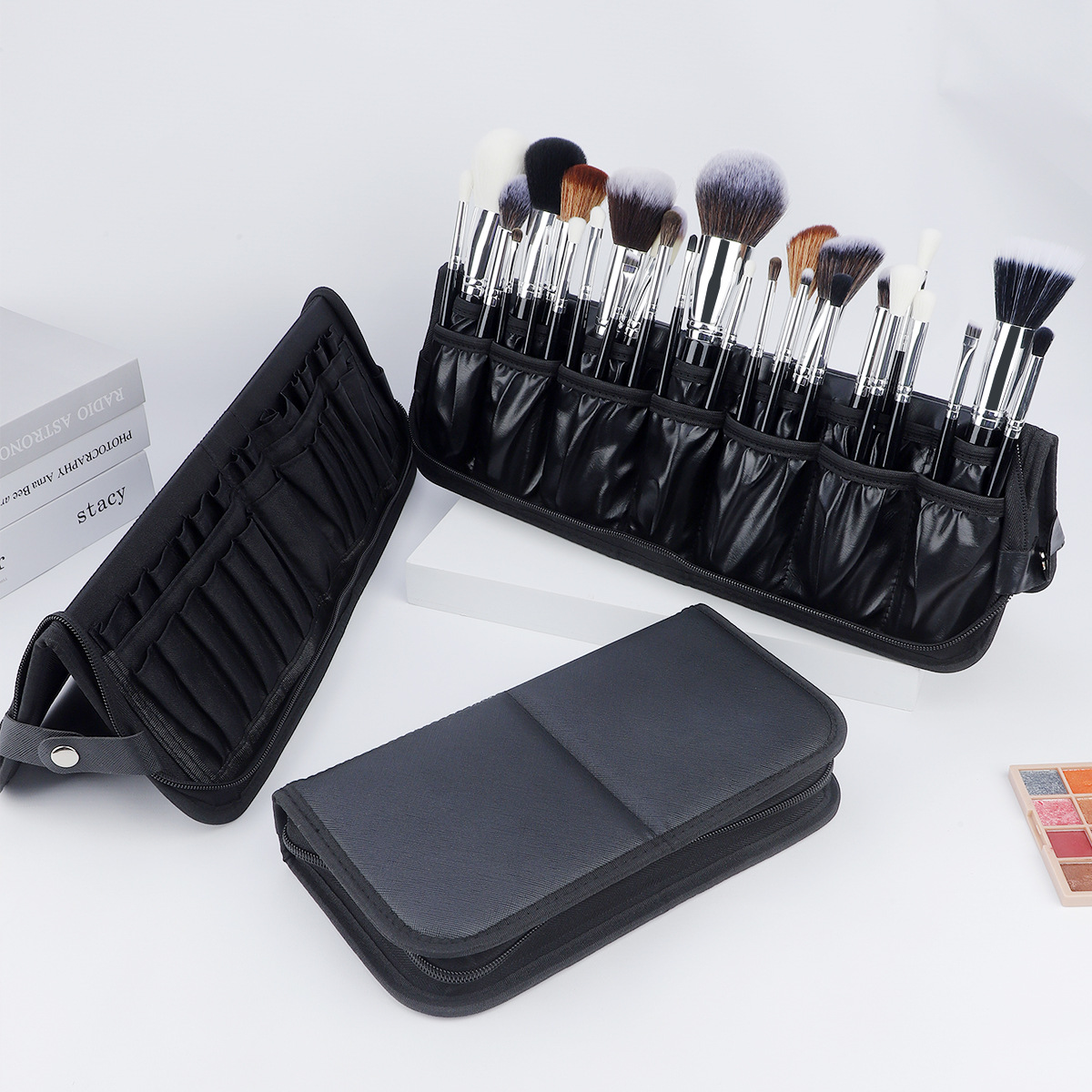 Large Black Foldable Makeup Ba - Beauty Makeup Organizer recension och pris