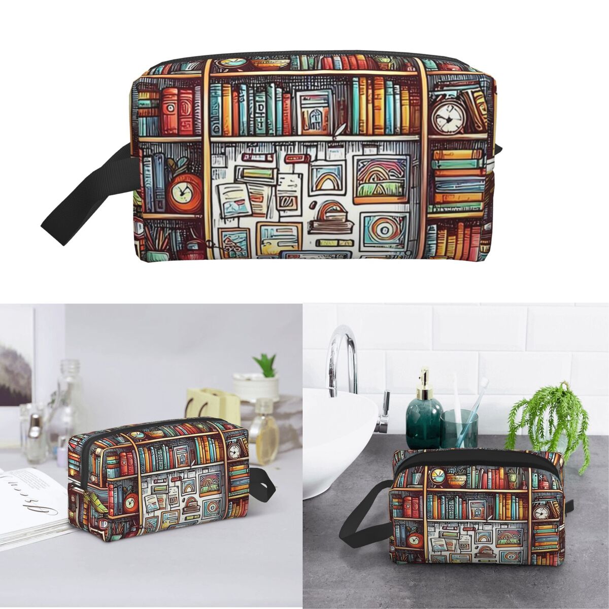 Cartoon Books Bookshelf Makeup - Beauty Book Makeup Kit recension och pris