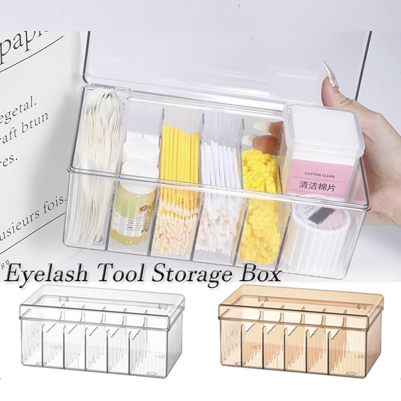 Transparent Eyelash Beauty Org - Beauty Makeup Organizer recension och pris