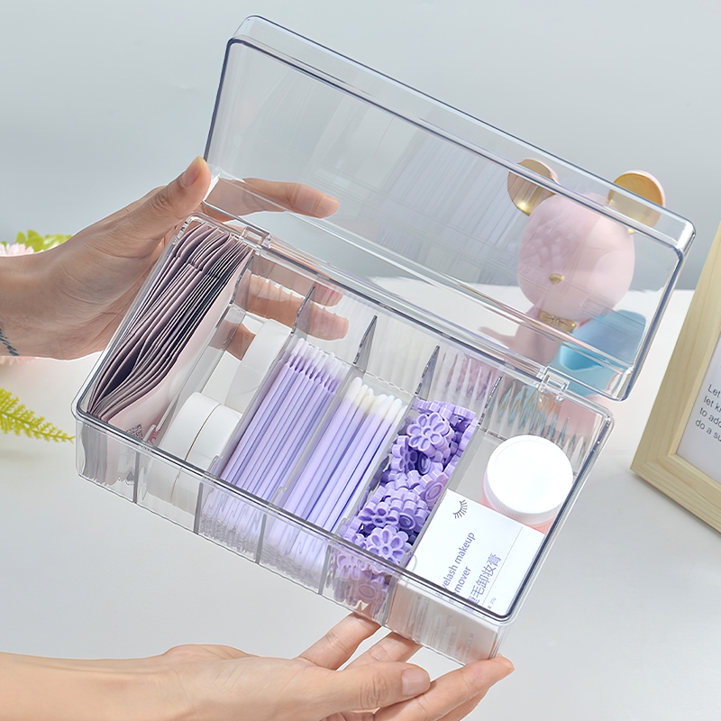 Transparent Eyelash Beauty Org - Beauty Makeup Organizer recension och pris