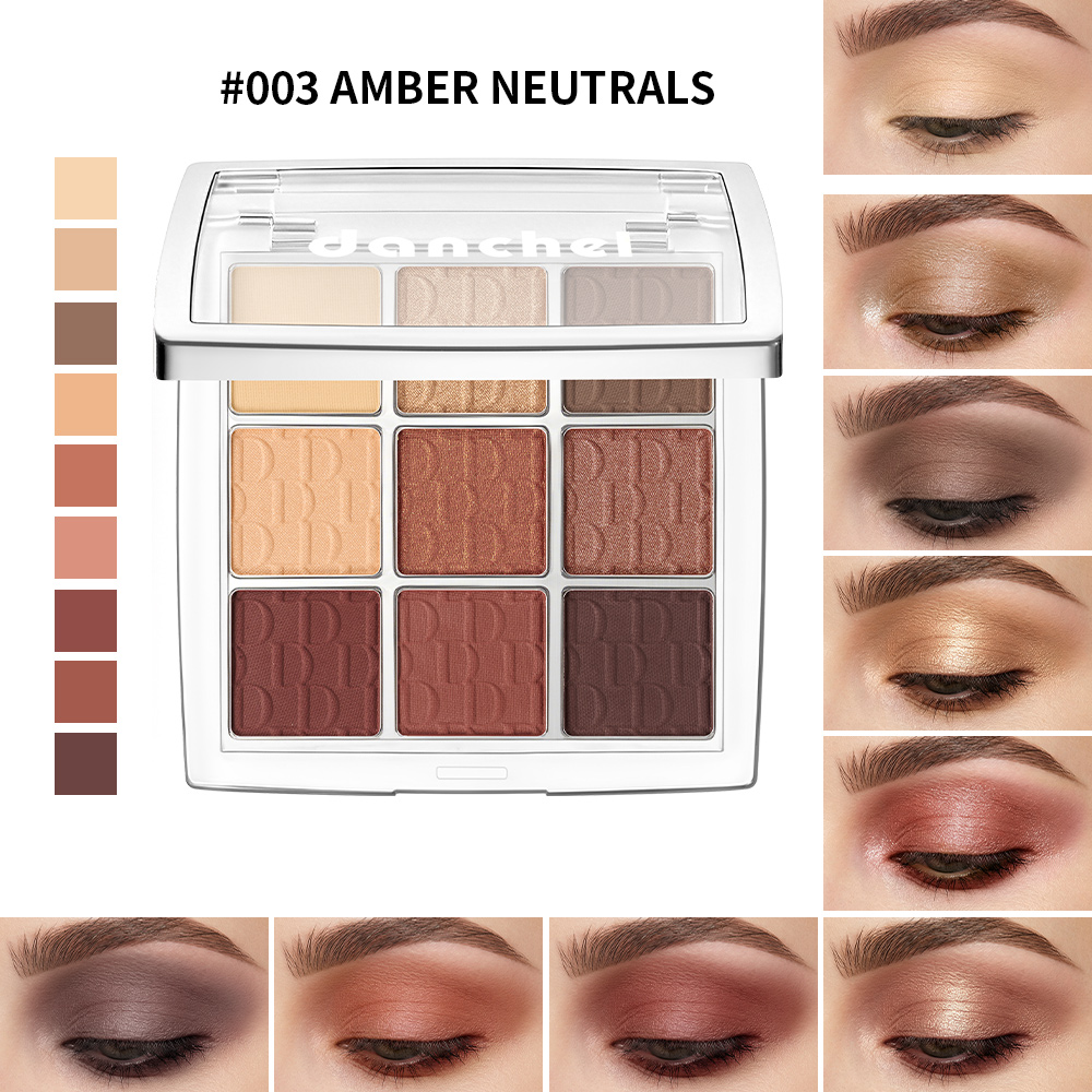9 Shades Earth Tone Eyeshadow  - Beauty Makeup Eyeshadow Palette recension och pris