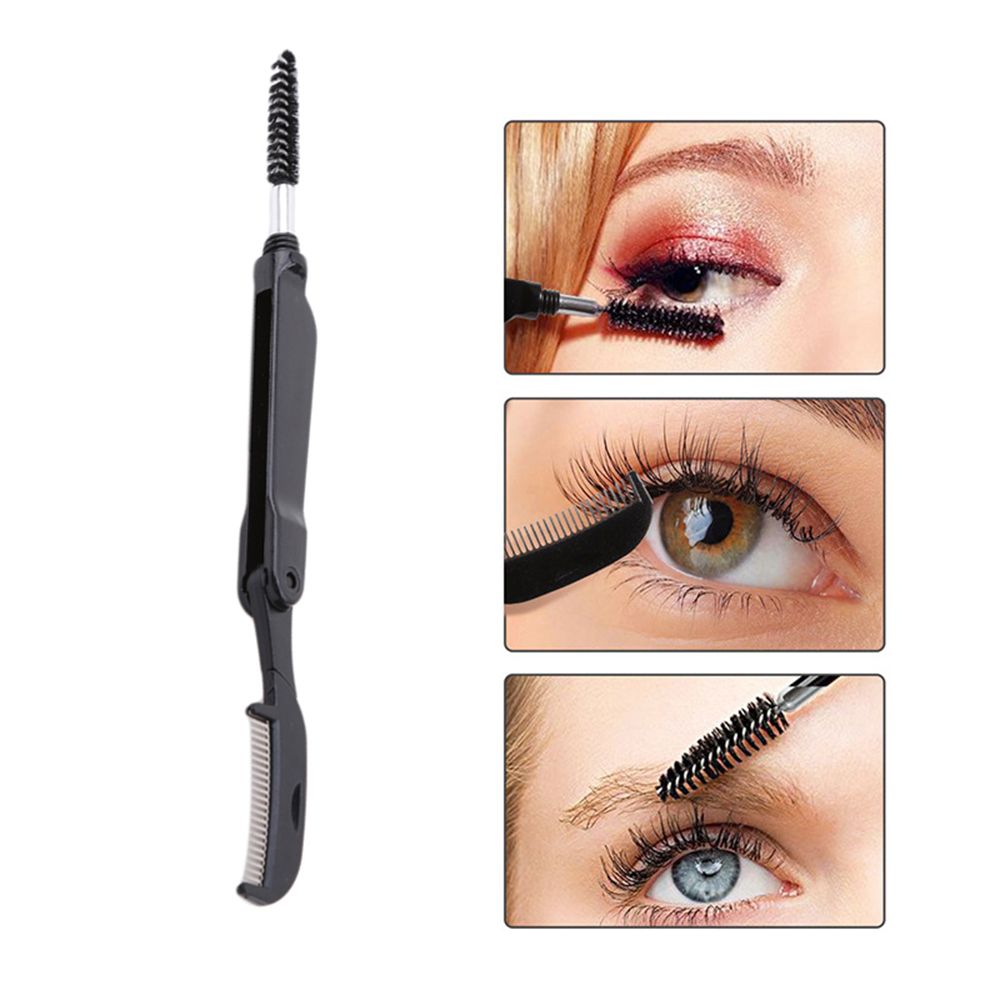 Metal Eyebrow Brush Foldable M - Beauty Makeup Vanity recension och pris