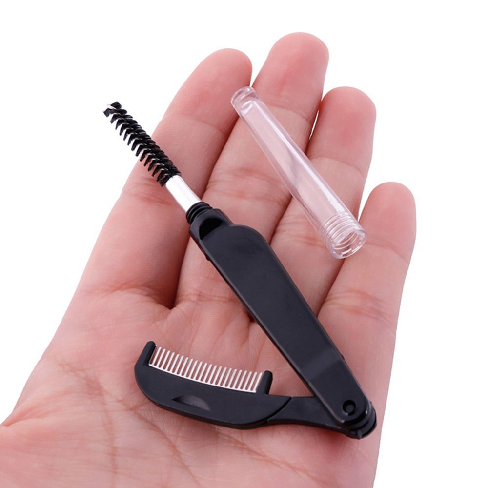 Metal Eyebrow Brush Foldable M - Beauty Makeup Vanity recension och pris