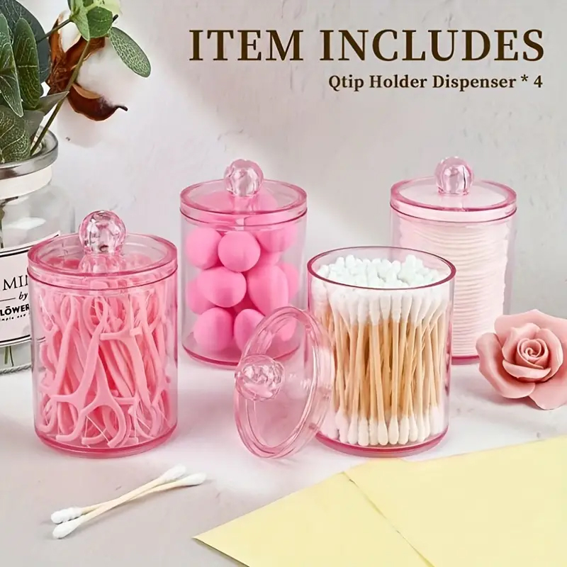 Transparent Cotton Swab Storag - Beauty Makeup Organizer recension och pris