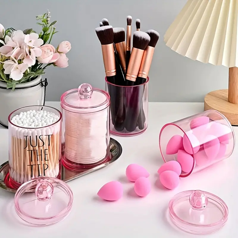 Transparent Cotton Swab Storag - Beauty Makeup Organizer recension och pris