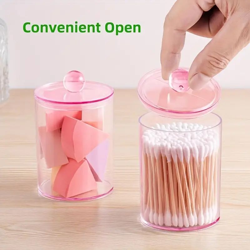 Transparent Cotton Swab Storag - Beauty Makeup Organizer recension och pris