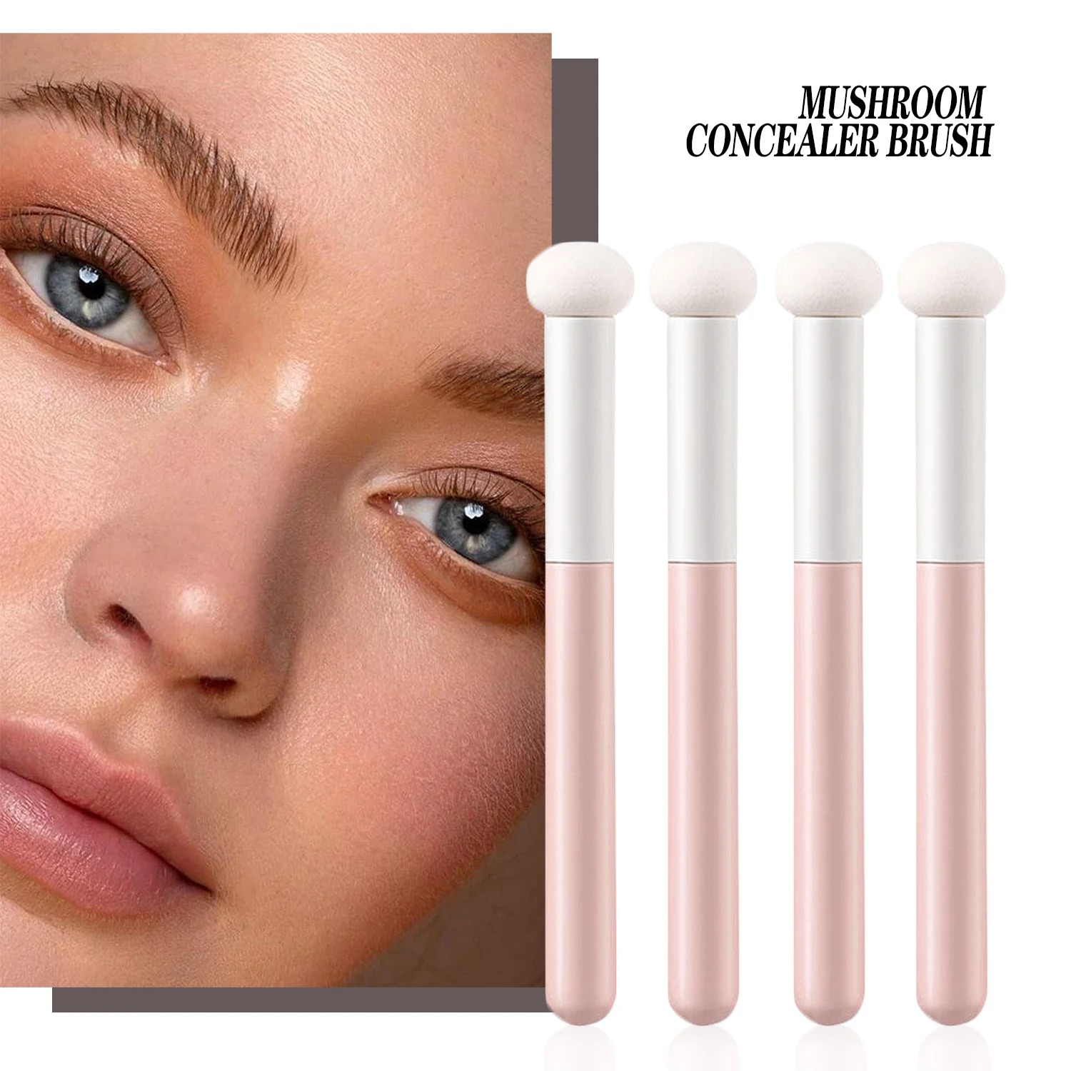 Mushroom Head Concealer Brush  - Beauty Makeup Artist recension och pris