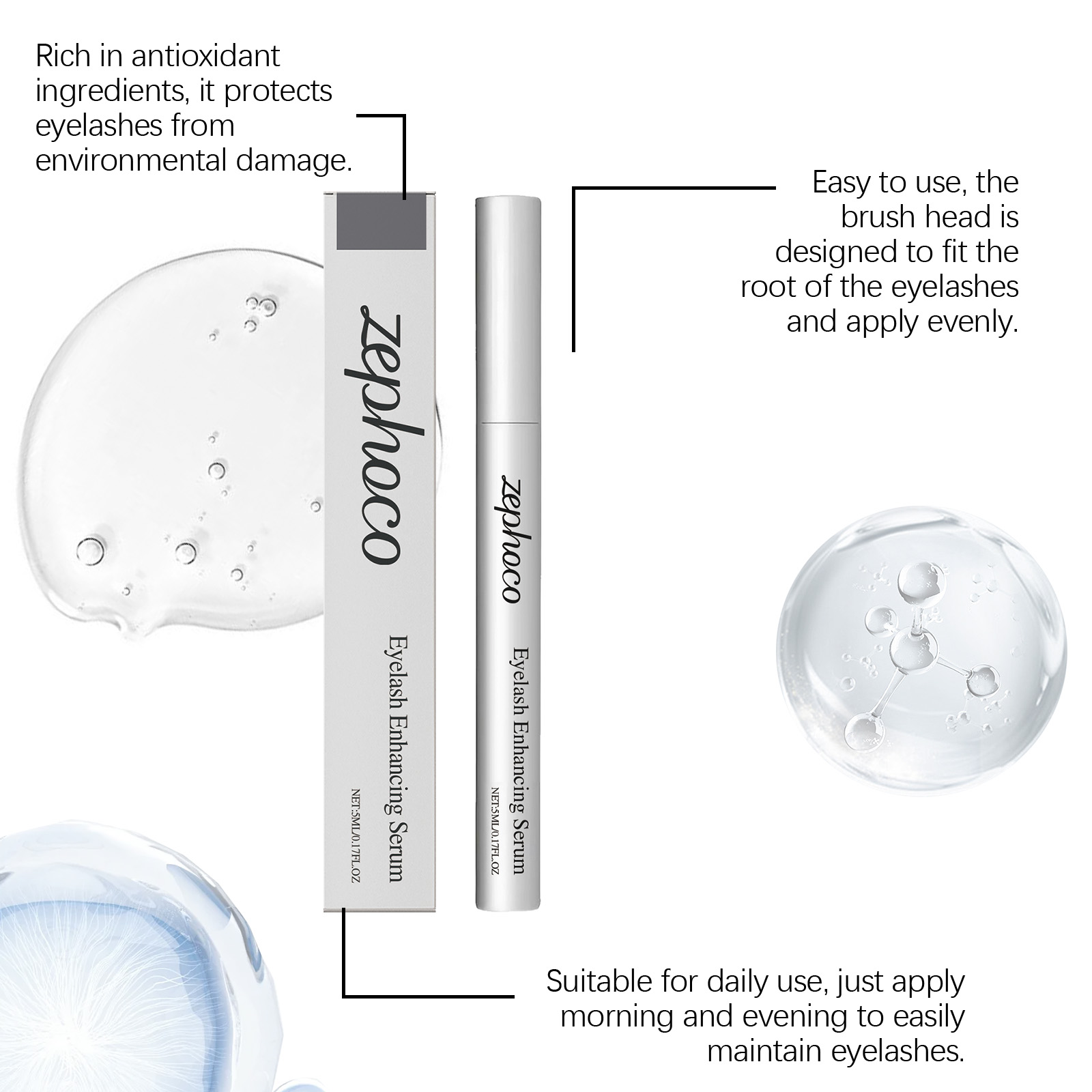 Fast Eyelash Growth Serum Natu - Lash Serum Growth recension och pris