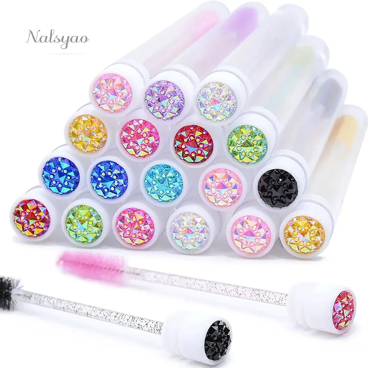 50Pcs Crystal Eyelash Brush Tu - Beauty Makeup Products recension och pris