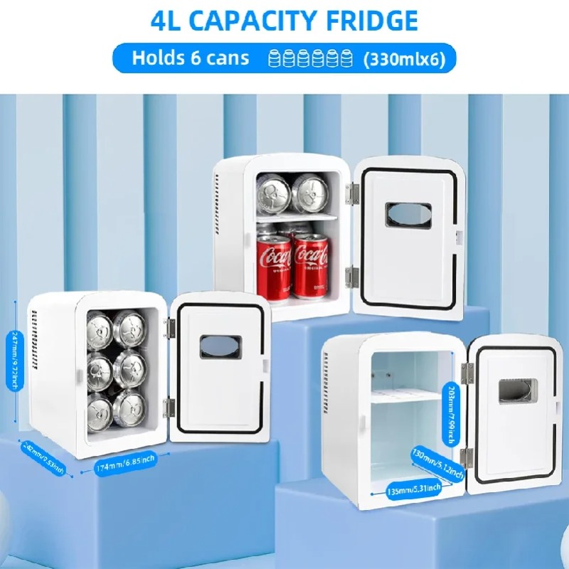 Portable 4L Mini Beauty Fridge - Beauty Makeup Fridge recension och pris