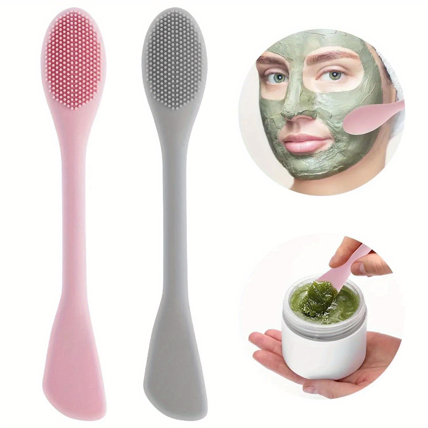 Double Head Facial Mask Brush  - Beauty Makeup Artist recension och pris