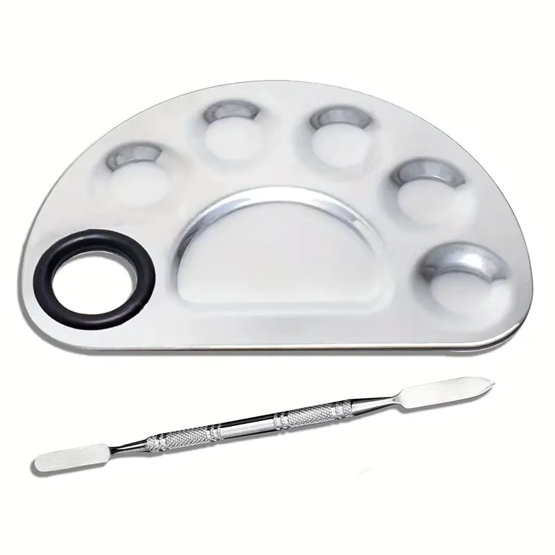 Stainless Steel Makeup Mixer N - Beauty Makeup Eyeshadow Palette recension och pris
