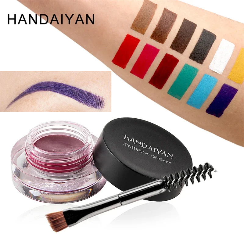 12 Colors Eyebrow Gel, Waterpr - Bb Cream Tinted recension och pris