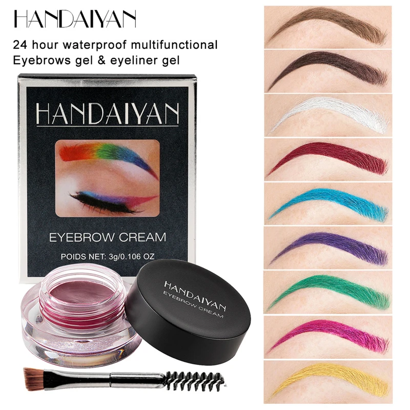 12 Colors Eyebrow Gel, Waterpr - Bb Cream Tinted recension och pris