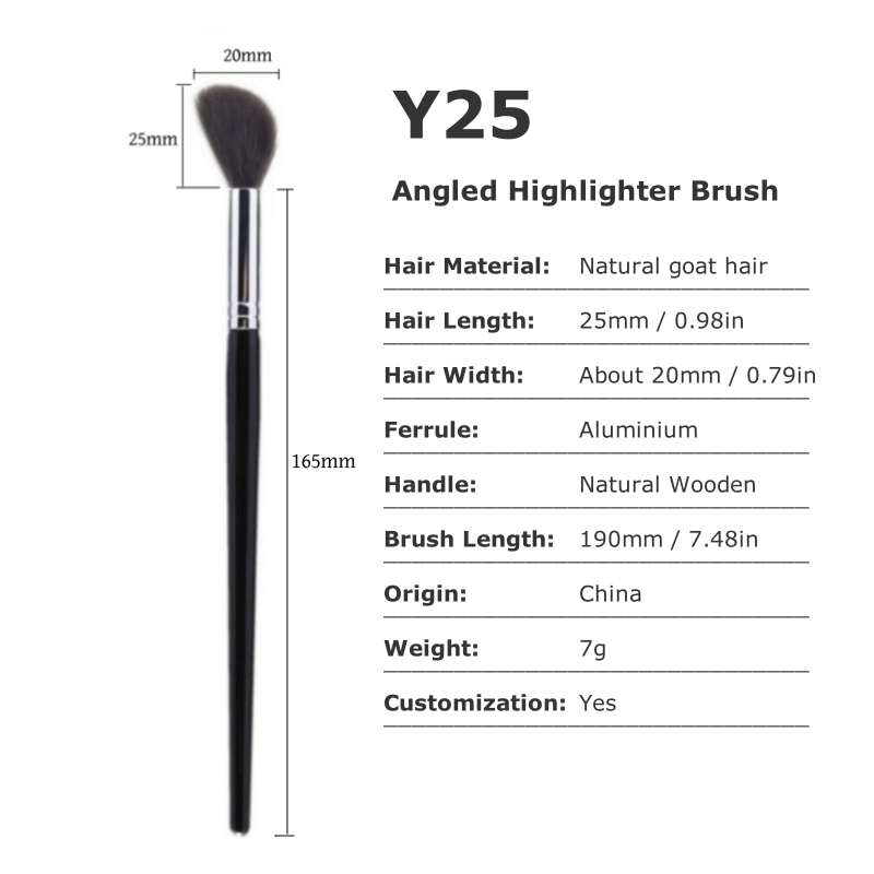 Highlighter Makeup Brushes Blu - Beauty Makeup Artist recension och pris