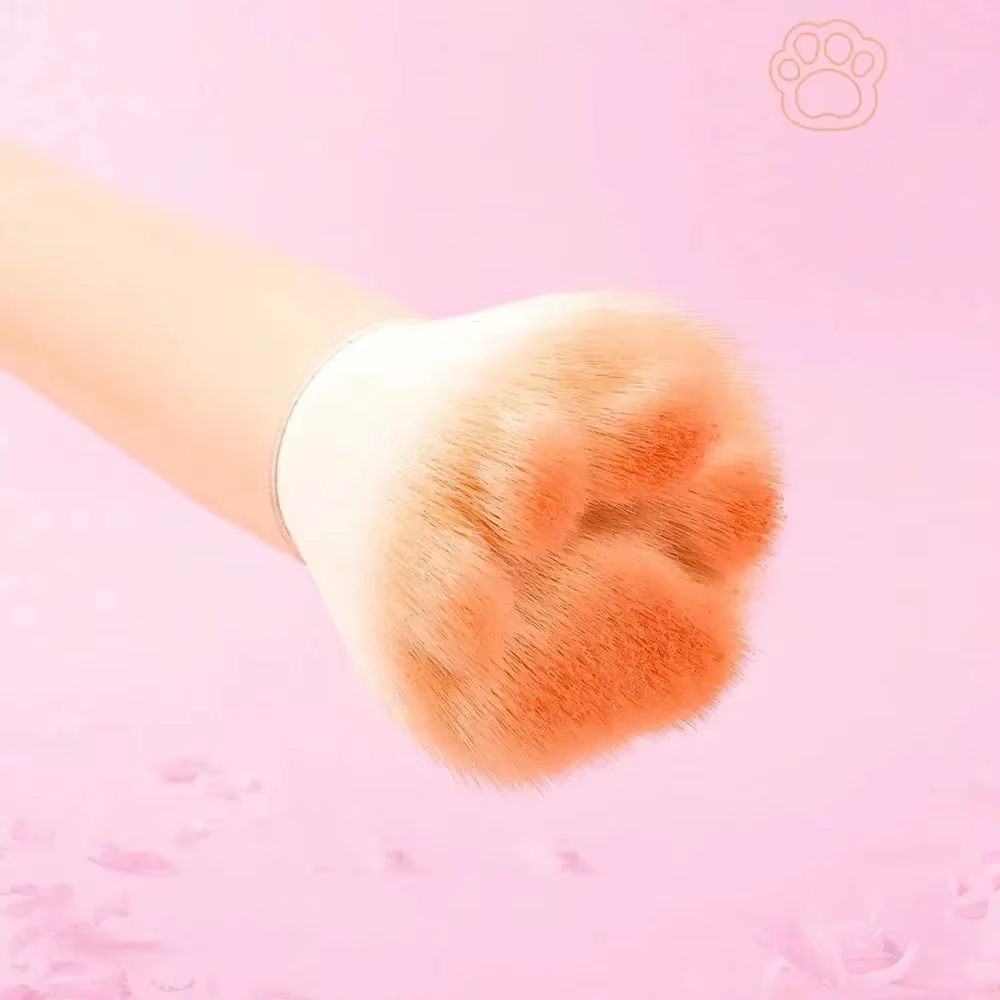 1Pc Cat Paw Blush Brush with S - Beauty Makeup Artist recension och pris