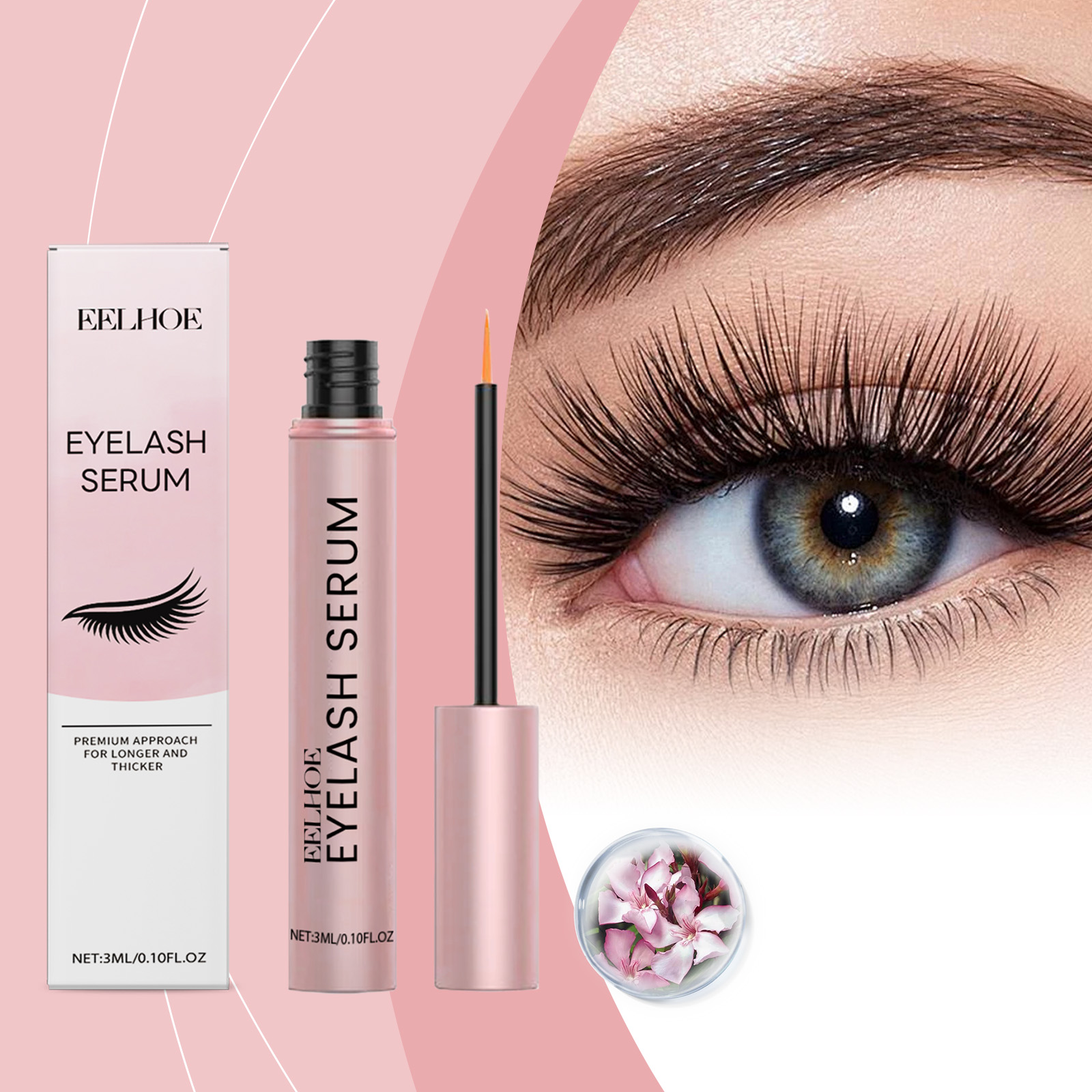 2pc Eyelash Conditioning Serum - Lash Serum Growth recension och pris