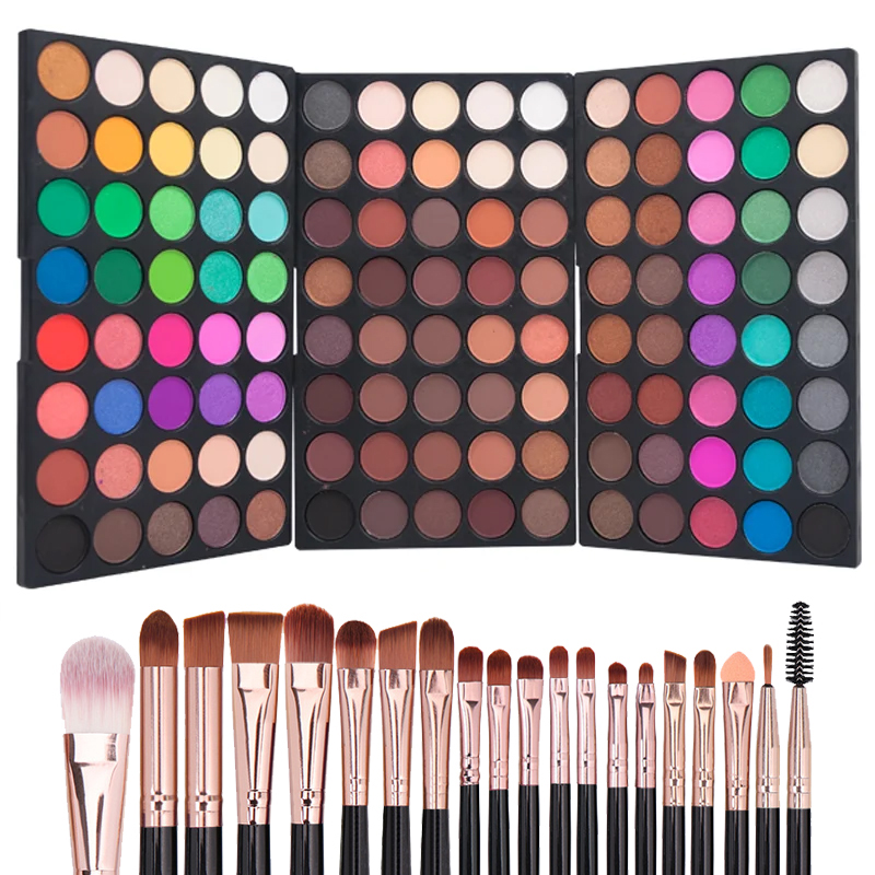 120 Colors Matte Shimmer Eyesh - Beauty Book Makeup Kit recension och pris
