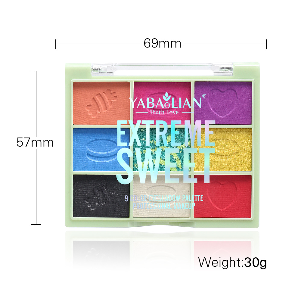 Transparent Eyeshadow Palette  - Beauty Makeup Eyeshadow Palette recension och pris