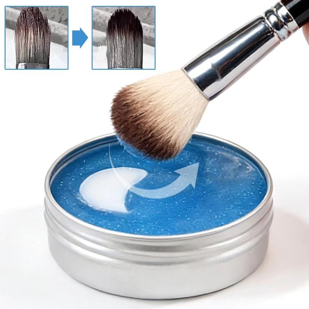 with Silicone Mat Makeup Brush - Cosmetic Sponge recension och pris