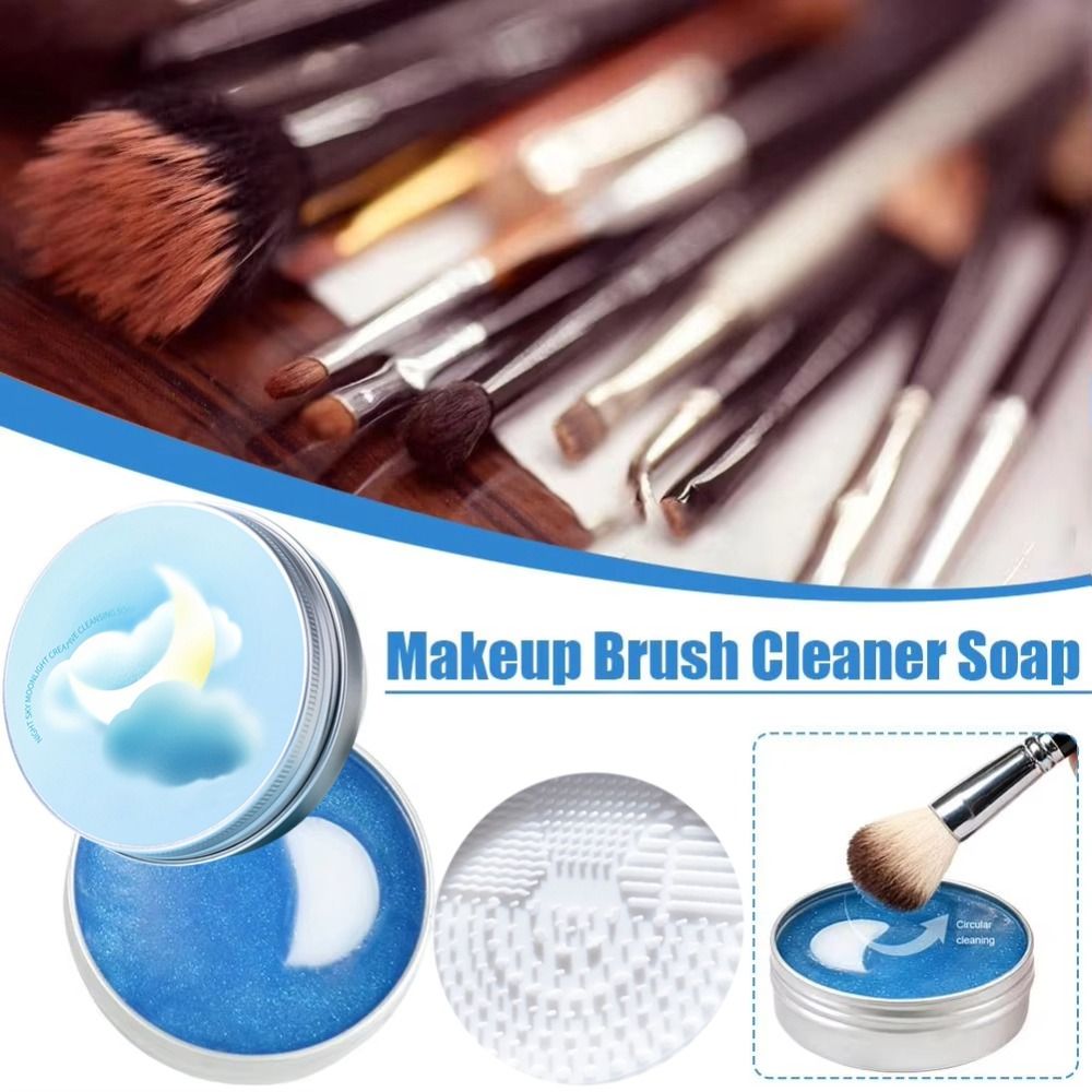 with Silicone Mat Makeup Brush - Cosmetic Sponge recension och pris