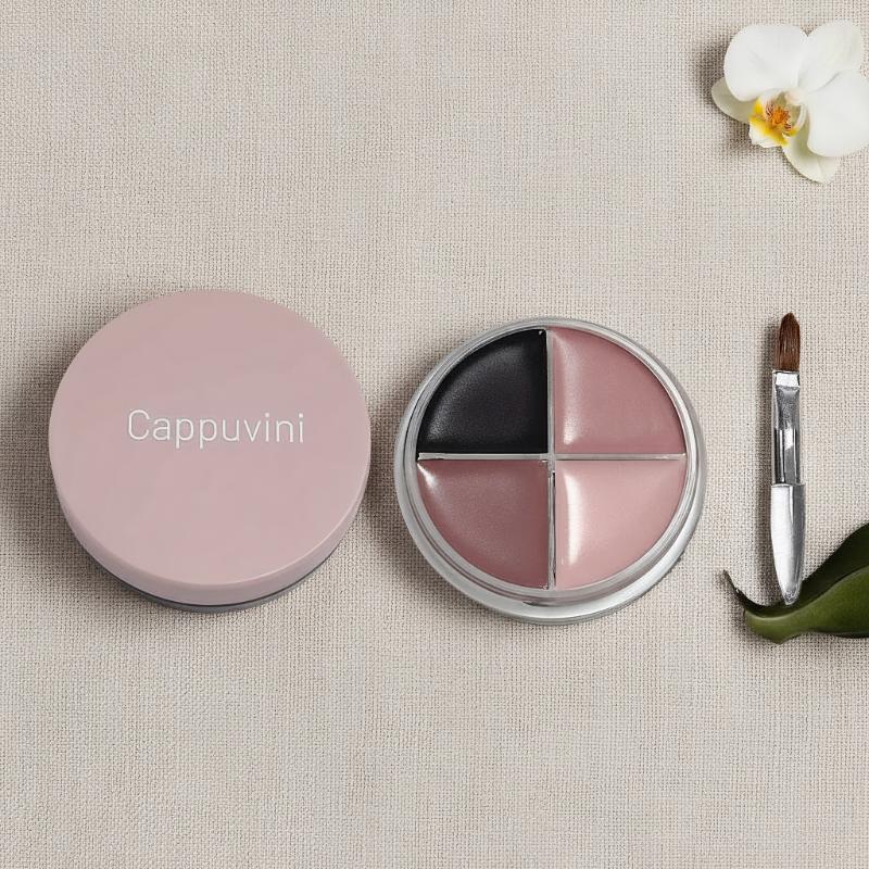1Pc Cappuvini Palette 4 Colors - Beauty Makeup Eyeshadow Palette recension och pris