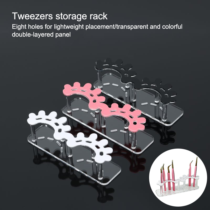 New Acrylic Eyelash Tweezers S - Beauty Makeup Organizer recension och pris