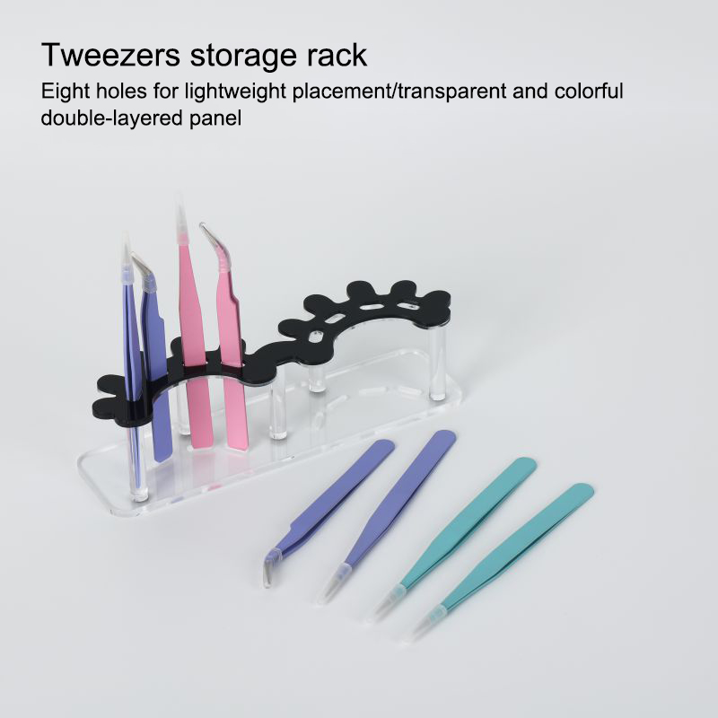 New Acrylic Eyelash Tweezers S - Beauty Makeup Organizer recension och pris