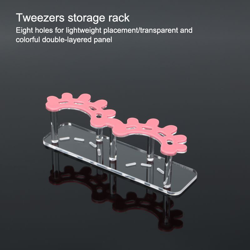 New Acrylic Eyelash Tweezers S - Beauty Makeup Organizer recension och pris