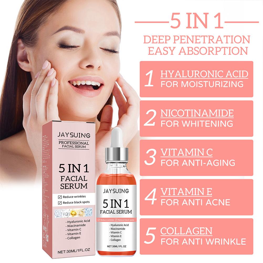 5-in-1 Vitamin C & Hyaluronic  - Vitamin C Serum Face recension och pris