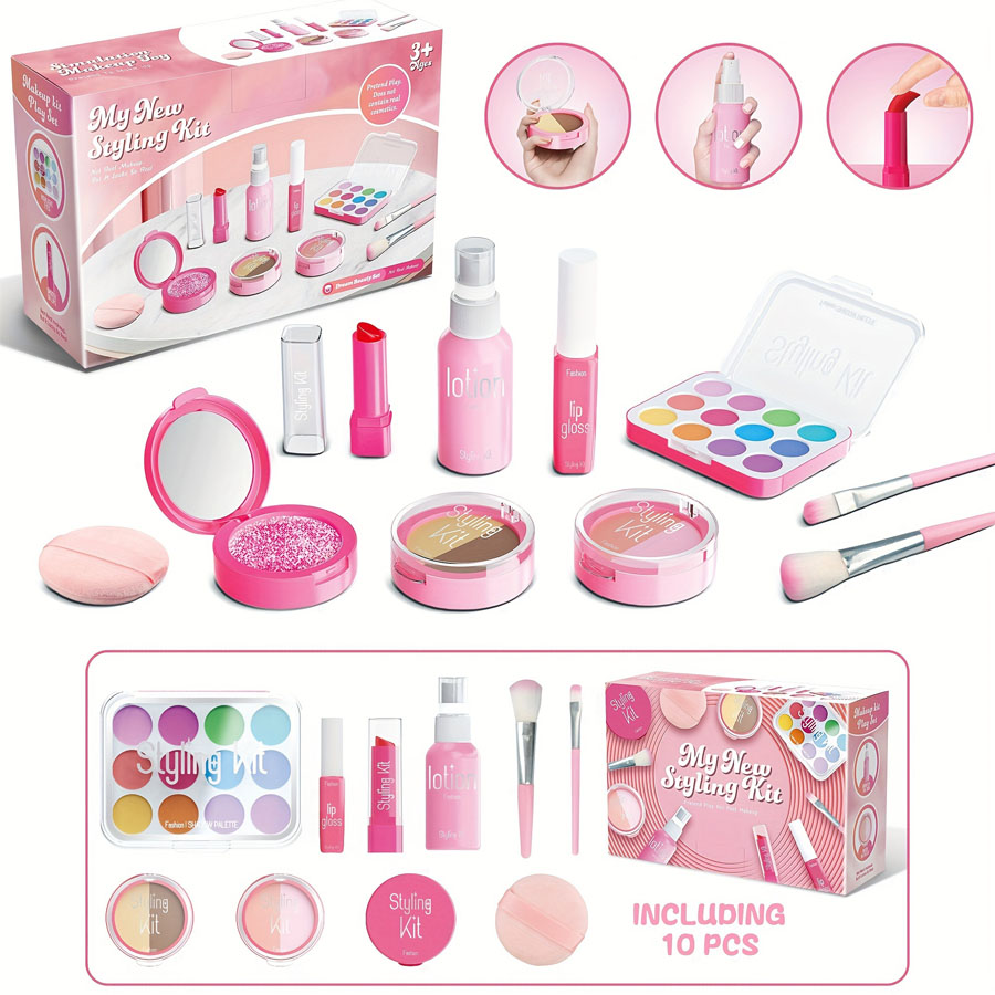 Children's Makeup Toy Set Simu - Beauty Real Makeup recension och pris