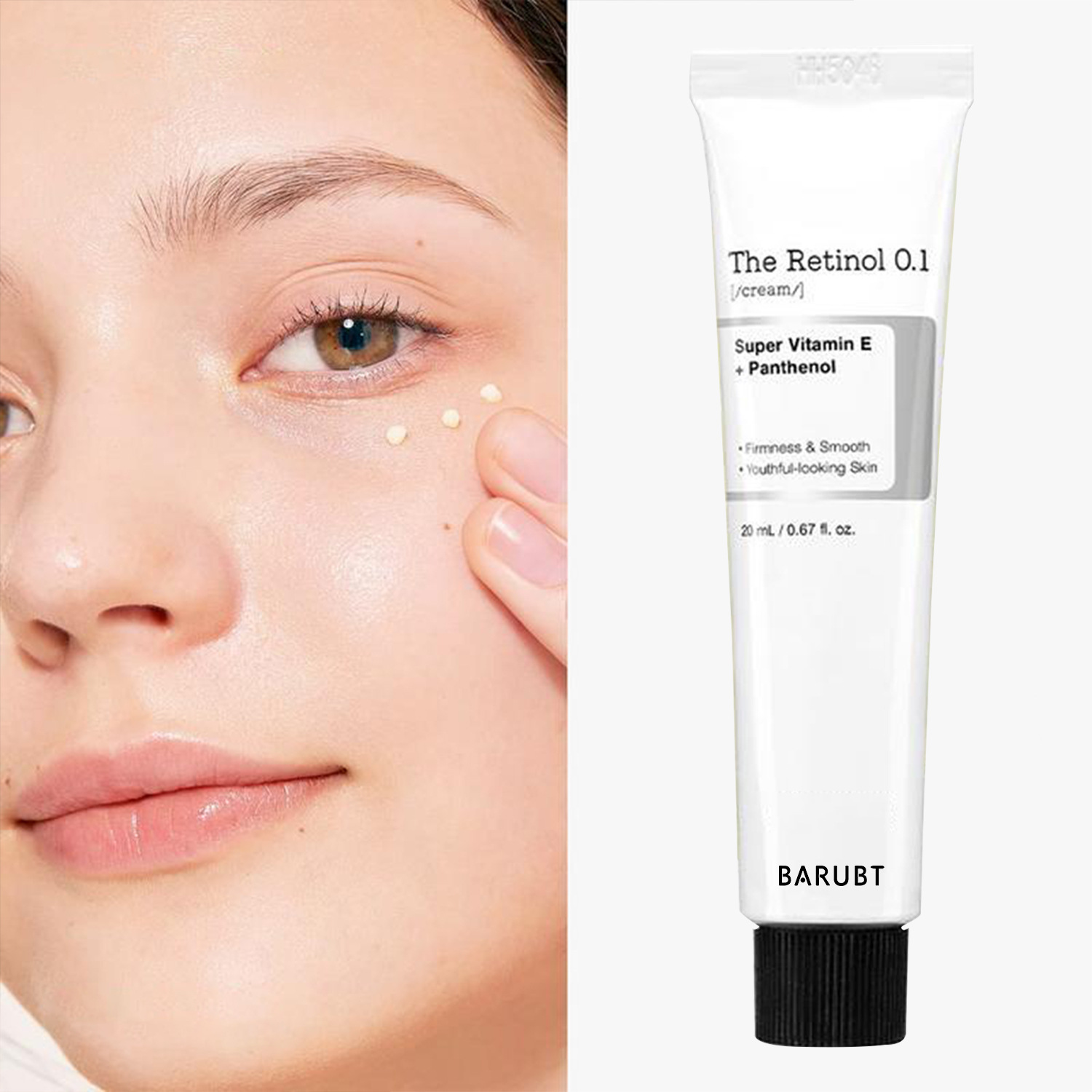 Retinol 0.1% Cream, Anti-aging - Beauty Glazed Makeup recension och pris
