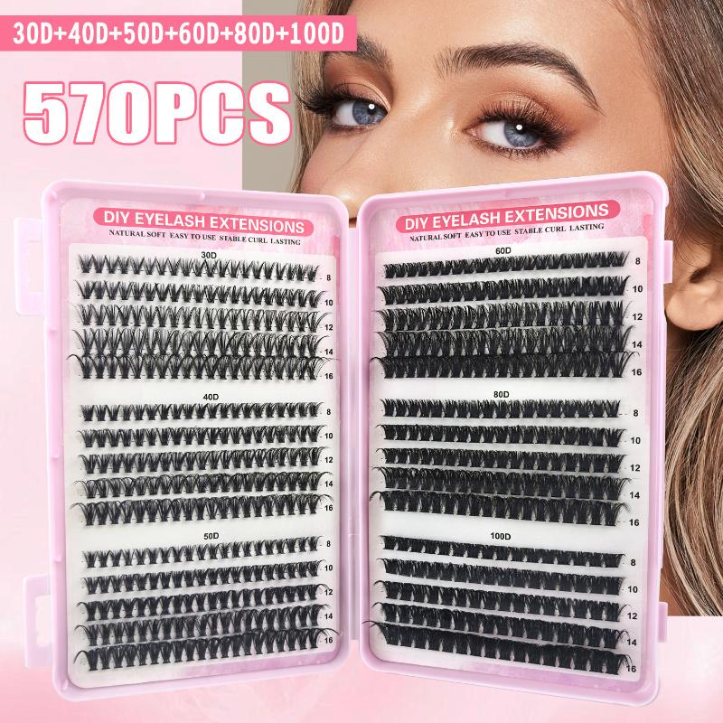 Individual Lashes 570pcs 30D 4 - Beauty Book Makeup Kit recension och pris