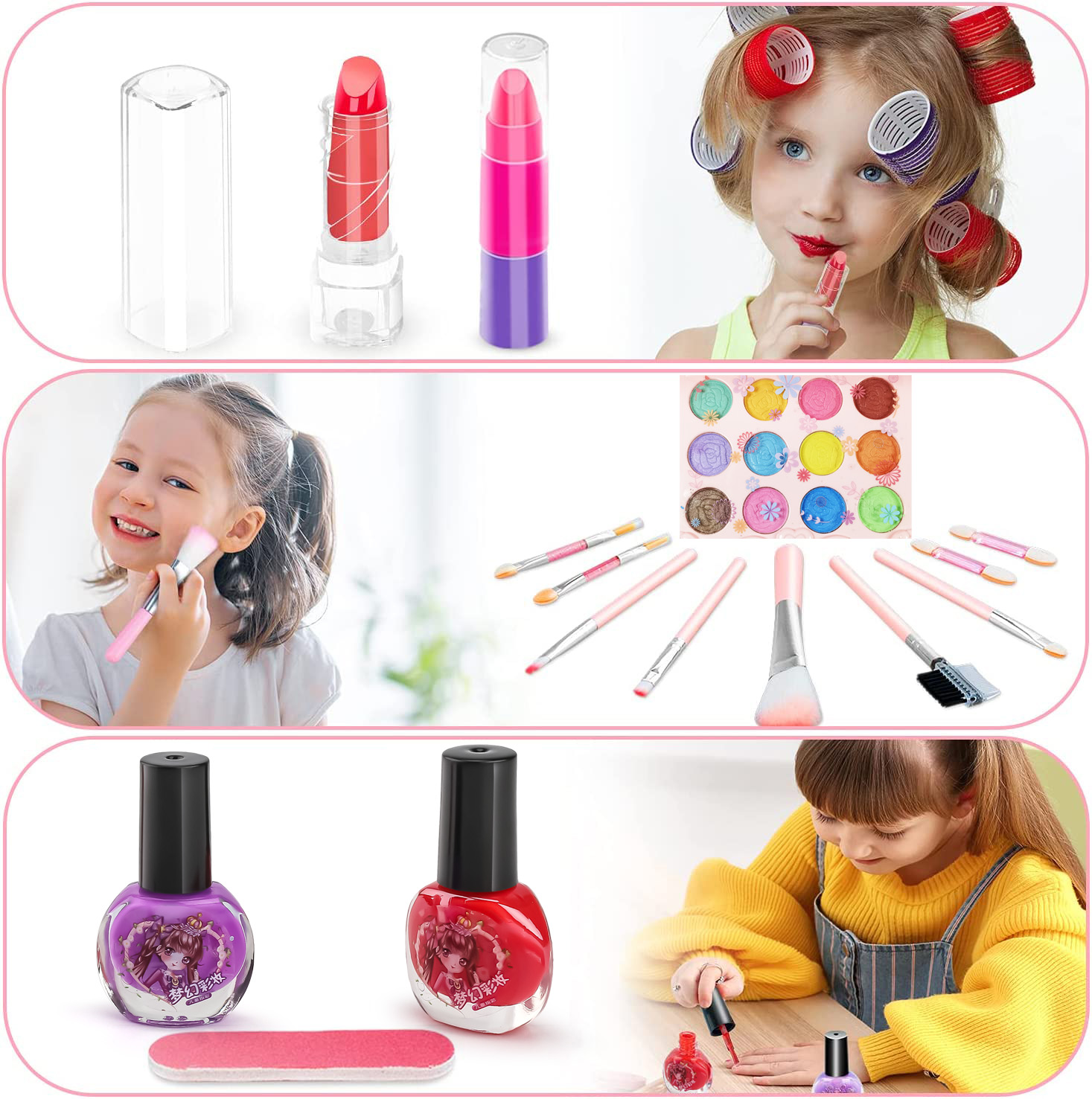 Kids Makeup Toy Kit for Girls, - Beauty Real Makeup recension och pris