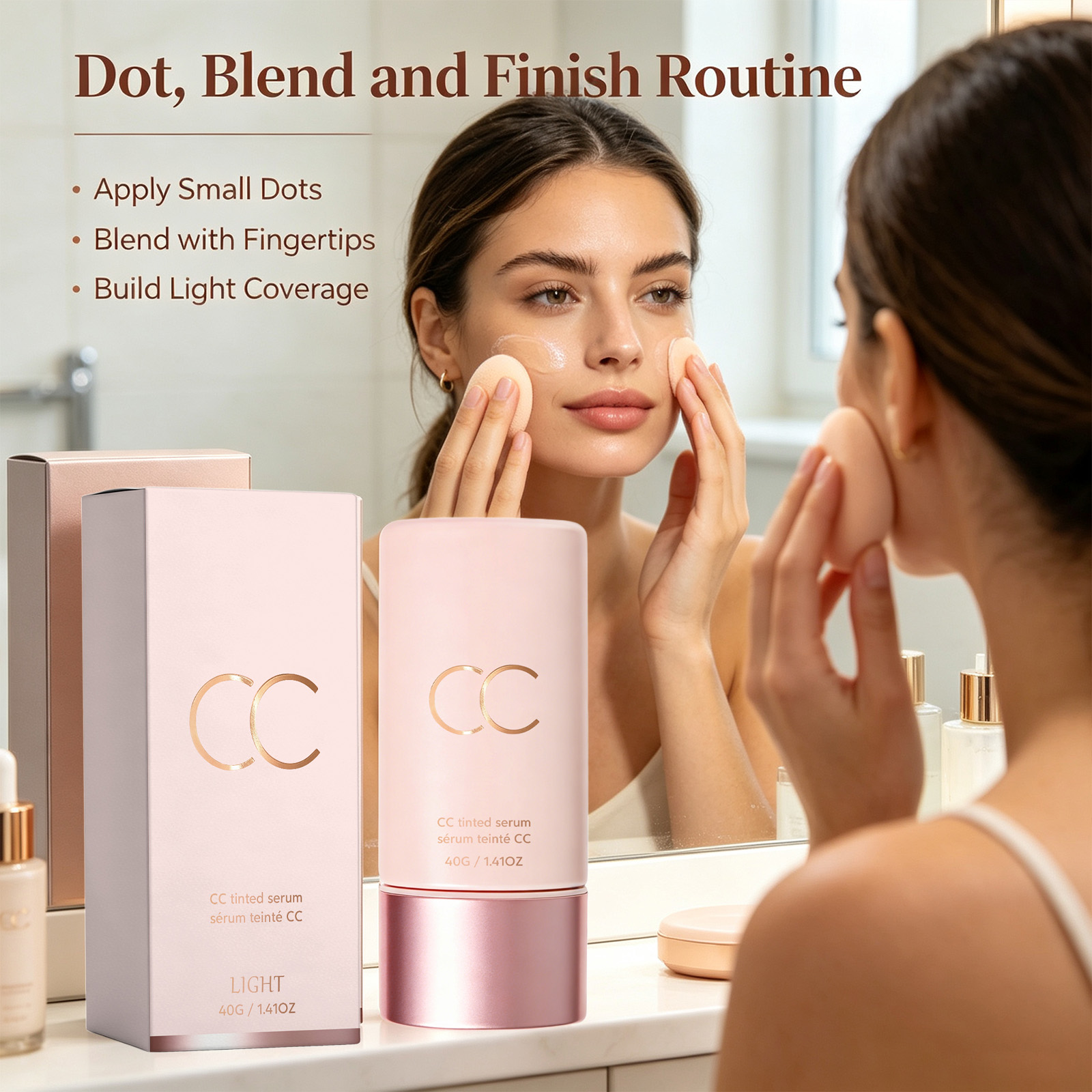CC Tinted Serum Even Skin Tone - Bb Cream Tinted recension och pris