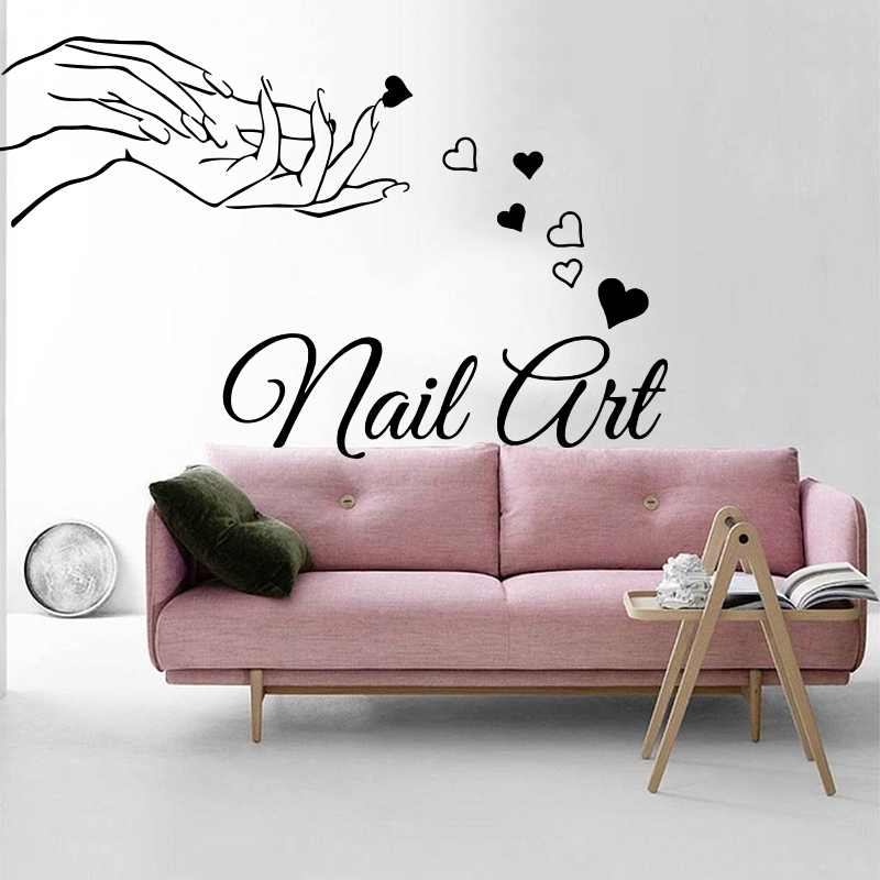 Beauty Nail Salon Girl Hand Wa - Beauty And Makeup Quotes recension och pris