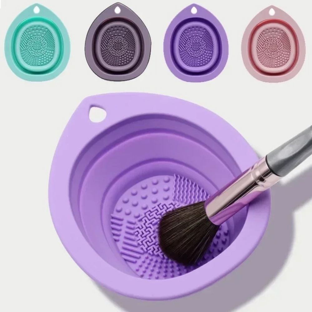 Silicone Makeup Brush Cleaning - Cosmetic Sponge recension och pris