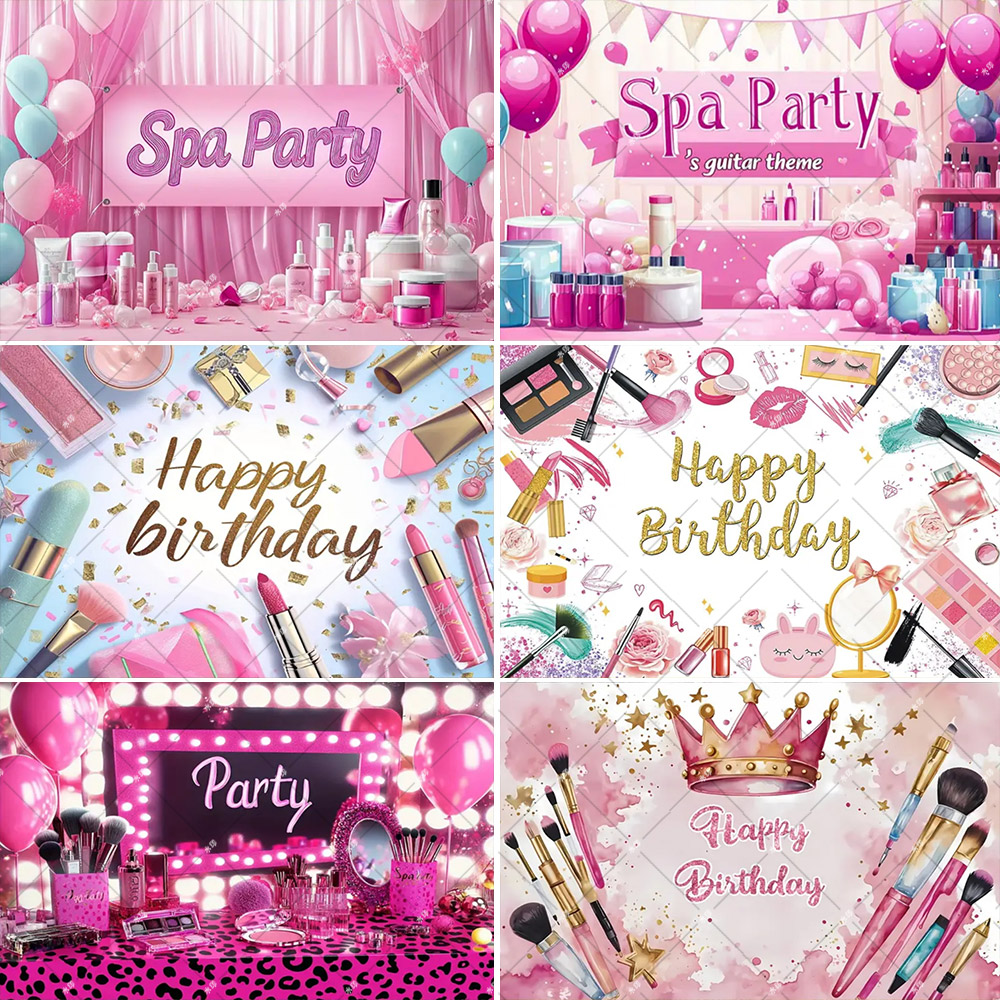 Pink Beauty Makeup Spa Theme S - Beauty And Makeup Studio recension och pris