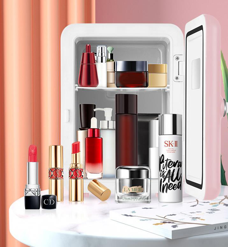 Dual-Use 4L Home Car Use Refri - Beauty Makeup Fridge recension och pris