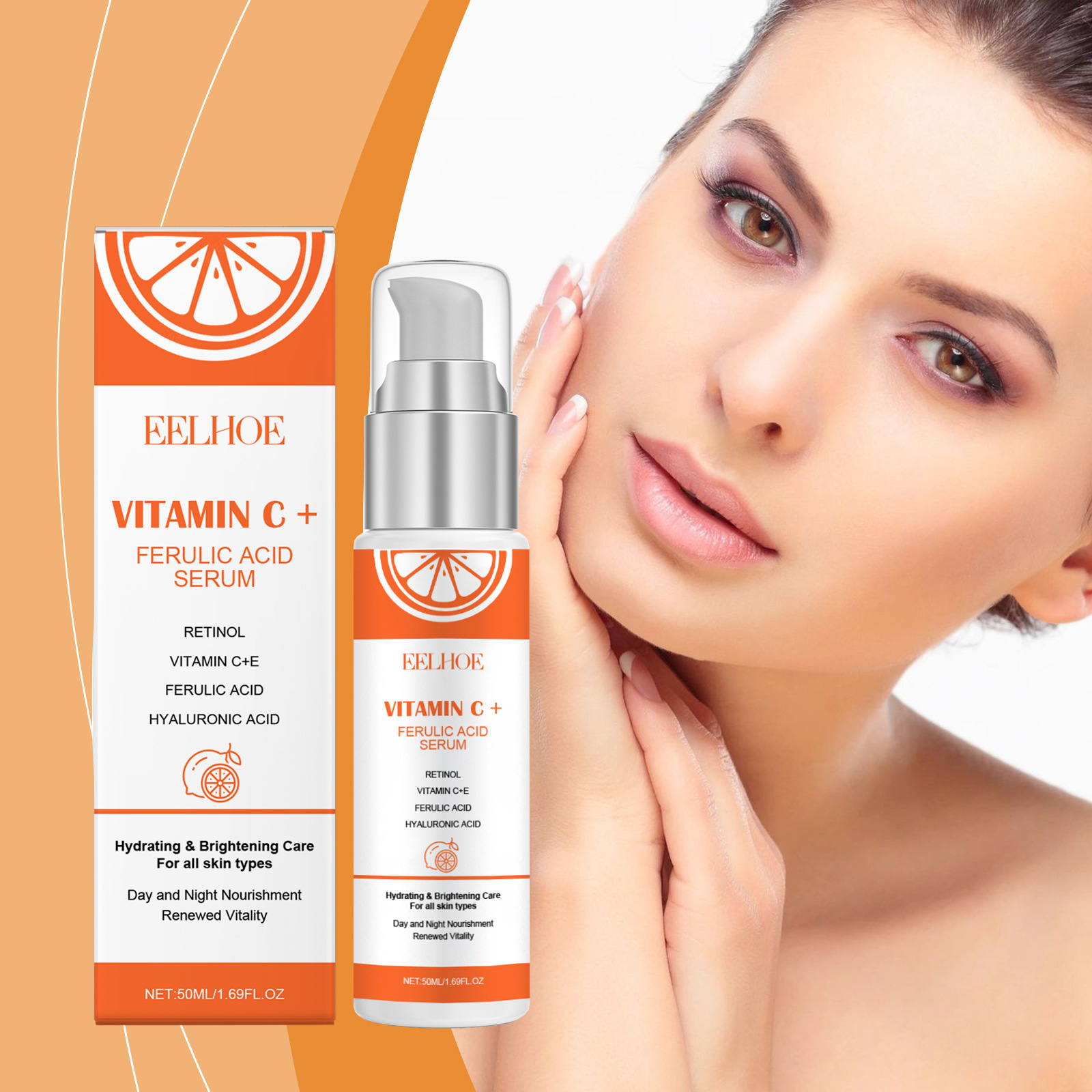 EELHOE Vitamin C E Ferulic Aci - Vitamin C Serum Face recension och pris