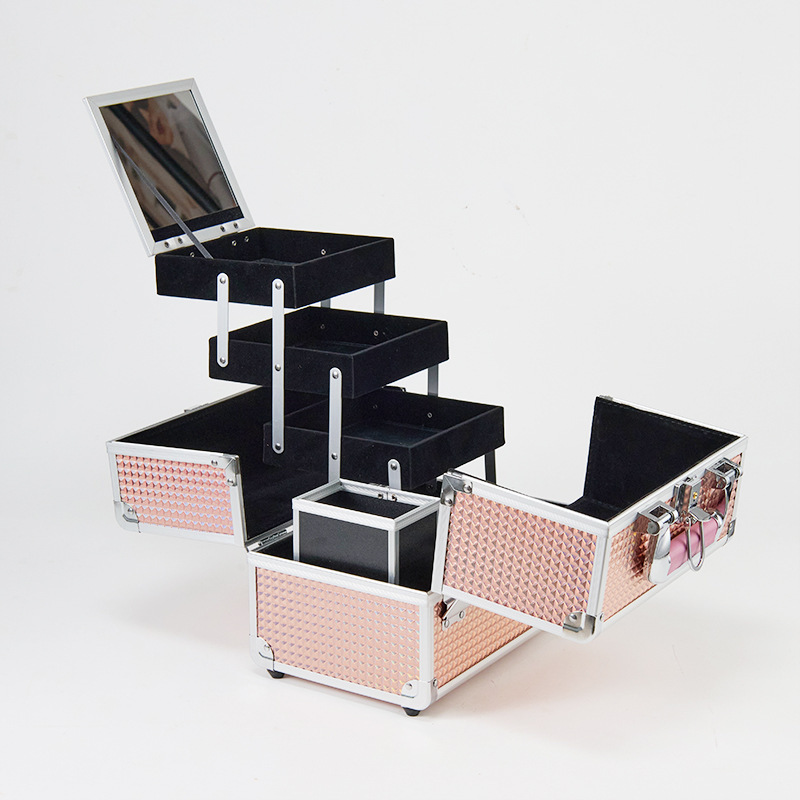 2026 3-Tray Aluminum Makeup Ca - Beauty Makeup Artist recension och pris