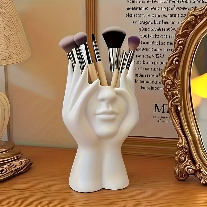 Face Shape Makeup Brush Holder - Beauty Makeup Artist recension och pris