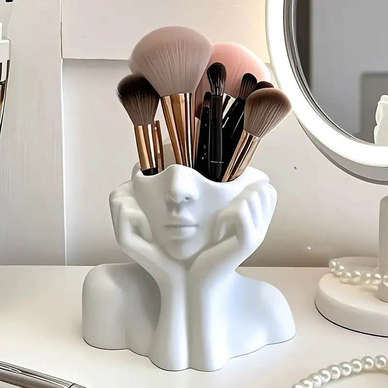 Face Shape Makeup Brush Holder - Beauty Makeup Artist recension och pris
