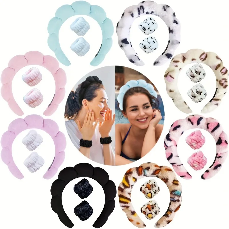 Sponge Headbands for Women Gir - Cosmetic Sponge recension och pris