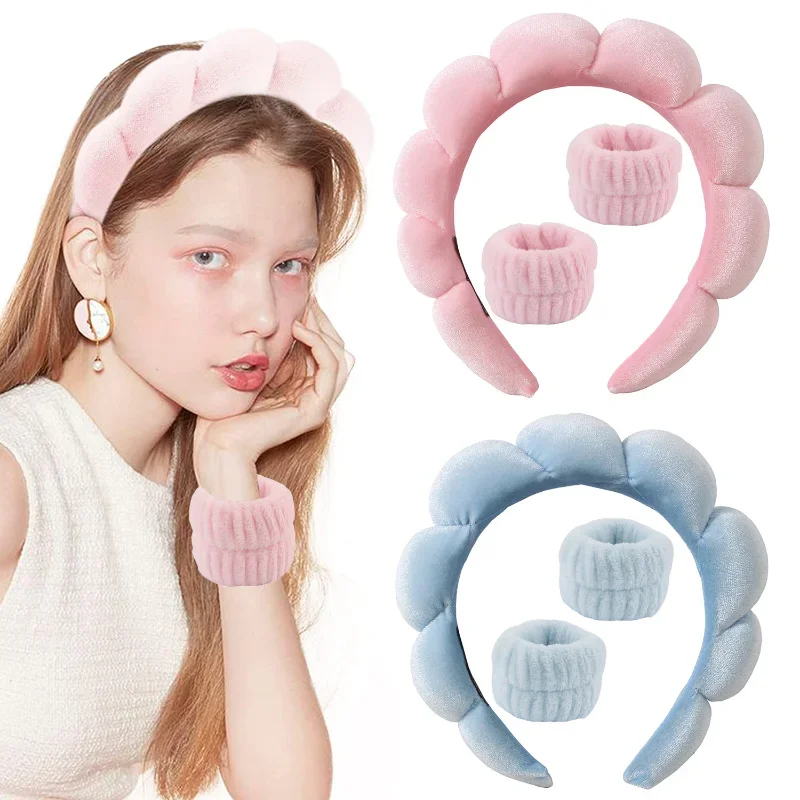 Sponge Headbands for Women Gir - Cosmetic Sponge recension och pris