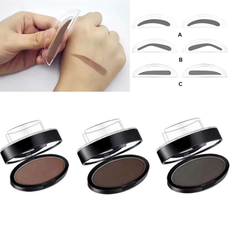Eyebrow Powder Stamp Tint Sten - Bb Cream Tinted recension och pris