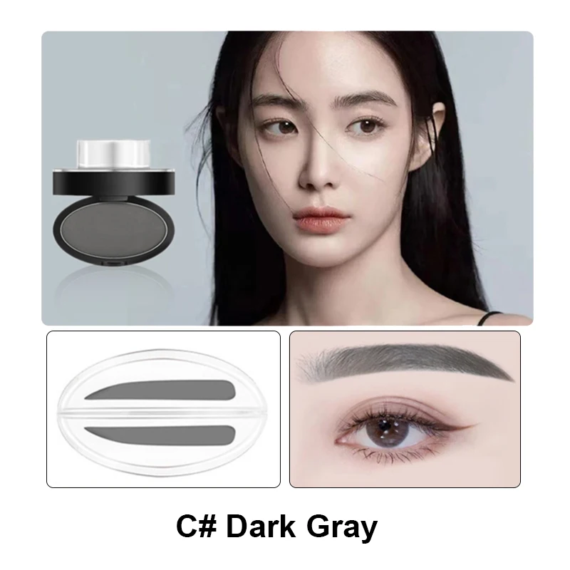 Eyebrow Powder Stamp Tint Sten - Bb Cream Tinted recension och pris